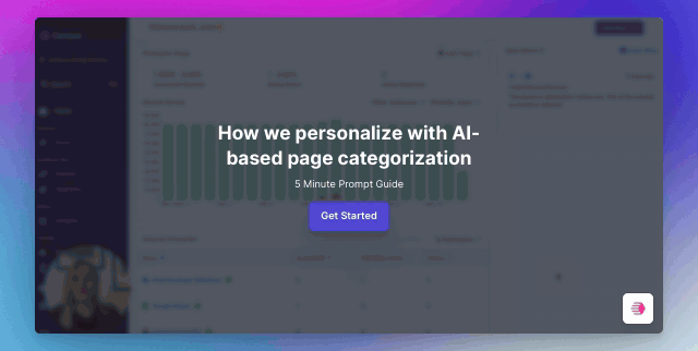 How we personalize with AI-based page categorization (1)