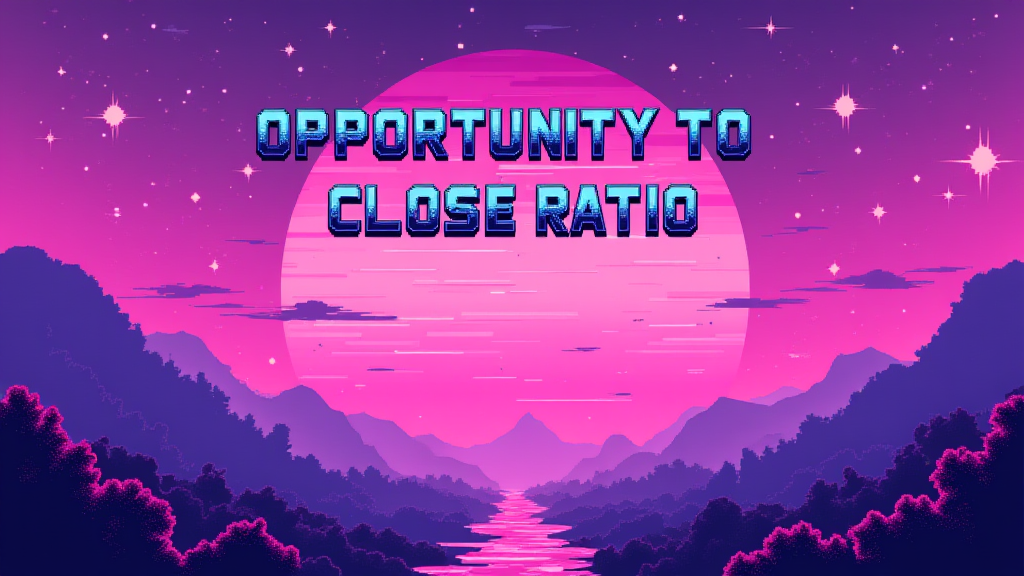 Opportunity to Close Ratio: Key Sales Metric