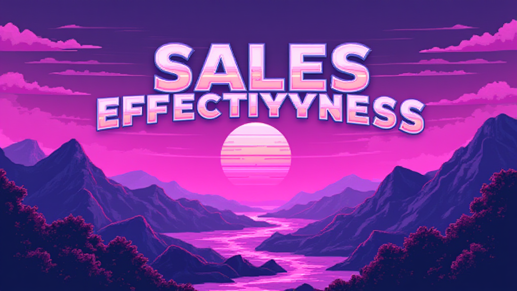 Sales Effectiveness: Boosting Revenue Performance