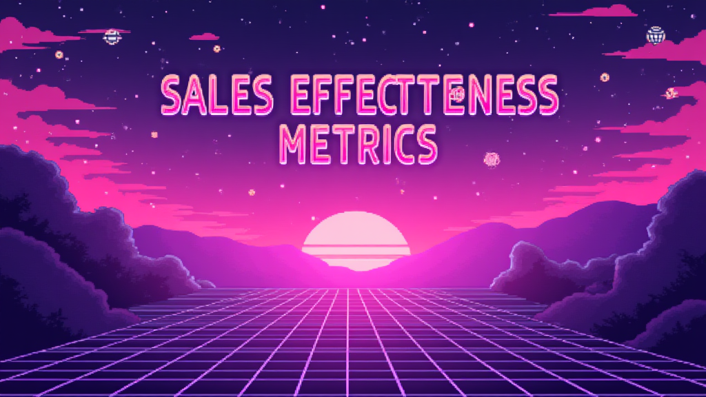 Sales Effectiveness Metrics: Measuring Performance