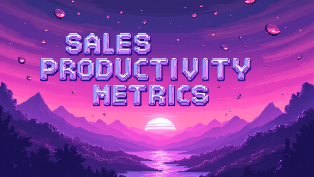 Sales Productivity Metrics: Measuring Rep Efficiency