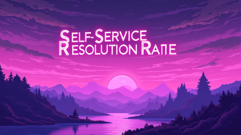 Self-Service Resolution Rate: Customer Support KPI